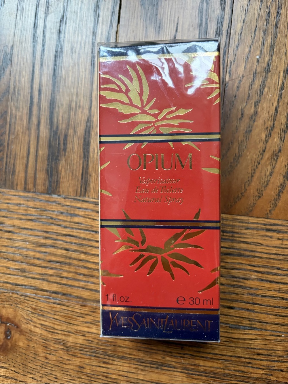 Yves Saint Laurent Opium Red & Gold Fragrance Box